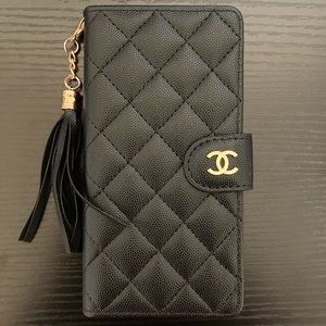 Black wallet case for iPhone 12 Pro Max